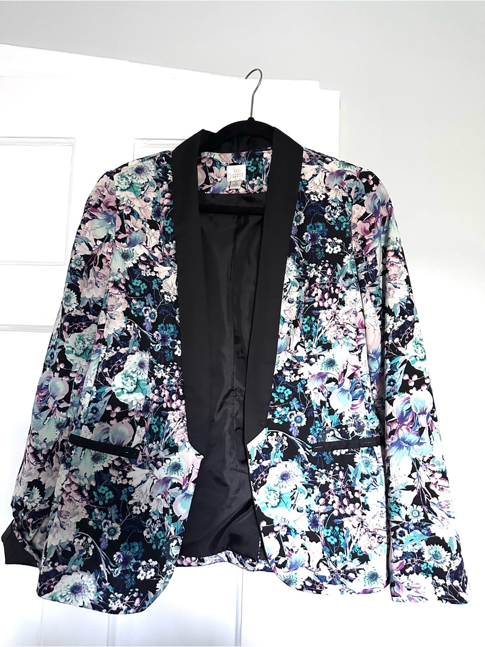 LC Lauren Conrad Floral Blazer